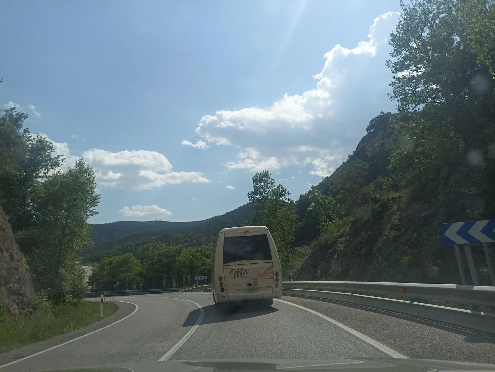 Aparcamiento gratuito en Eix Pirinenc en Campdevànol (Girona)