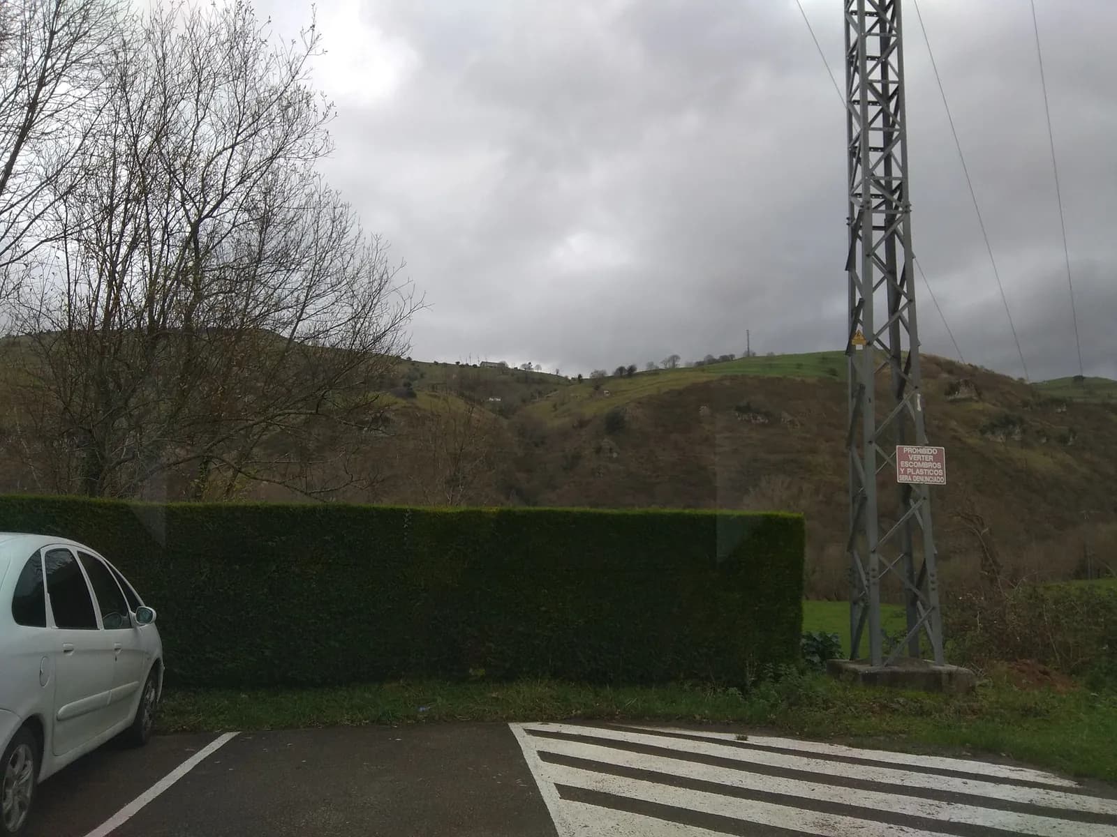 Aparcamiento gratuito en El Astillero-Selaya en Villacarriedo (Cantabria)