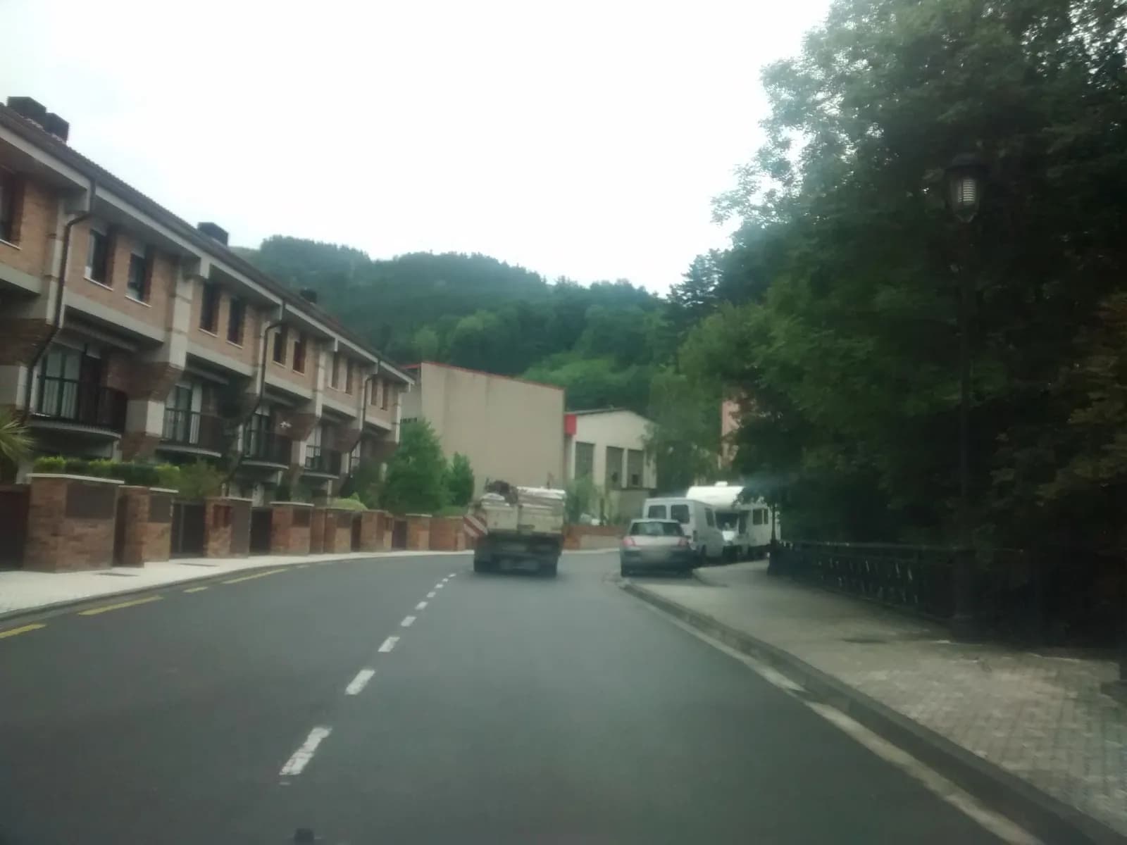 Aparcamiento gratuito en el centro de Antzuola en Antzuola (Gipuzkoa)
