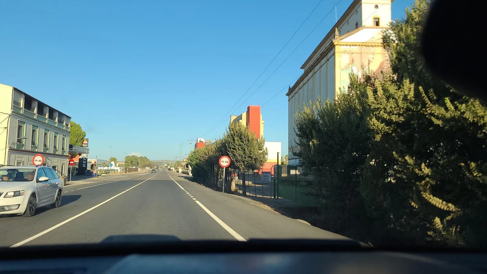 Aparcamiento gratuito en el centro de Carpio (El) en Carpio (El) (Córdoba)