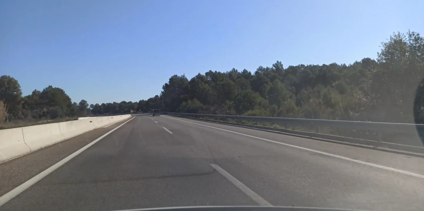 Aparcamiento gratuito en el este de Avinyó en Avinyó (Barcelona)