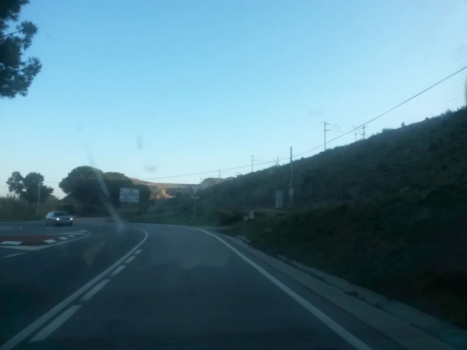 Aparcamiento gratuito en el noreste de Biure en Biure (Girona)