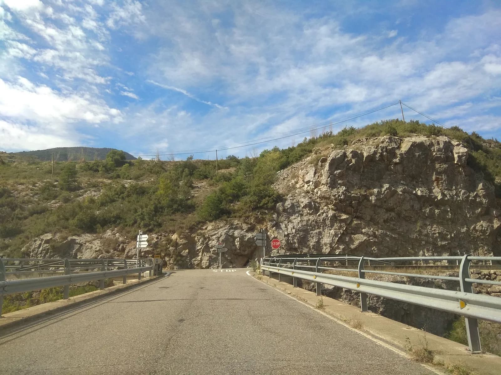 Aparcamiento gratuito en el noreste de Coll de Nargó en Coll de Nargó (Lleida)