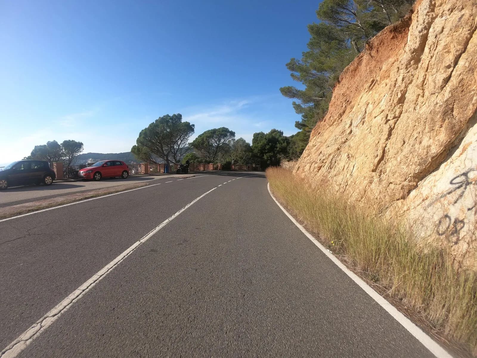 Aparcamiento gratuito en el noreste de Tossa de Mar en Tossa de Mar (Girona)