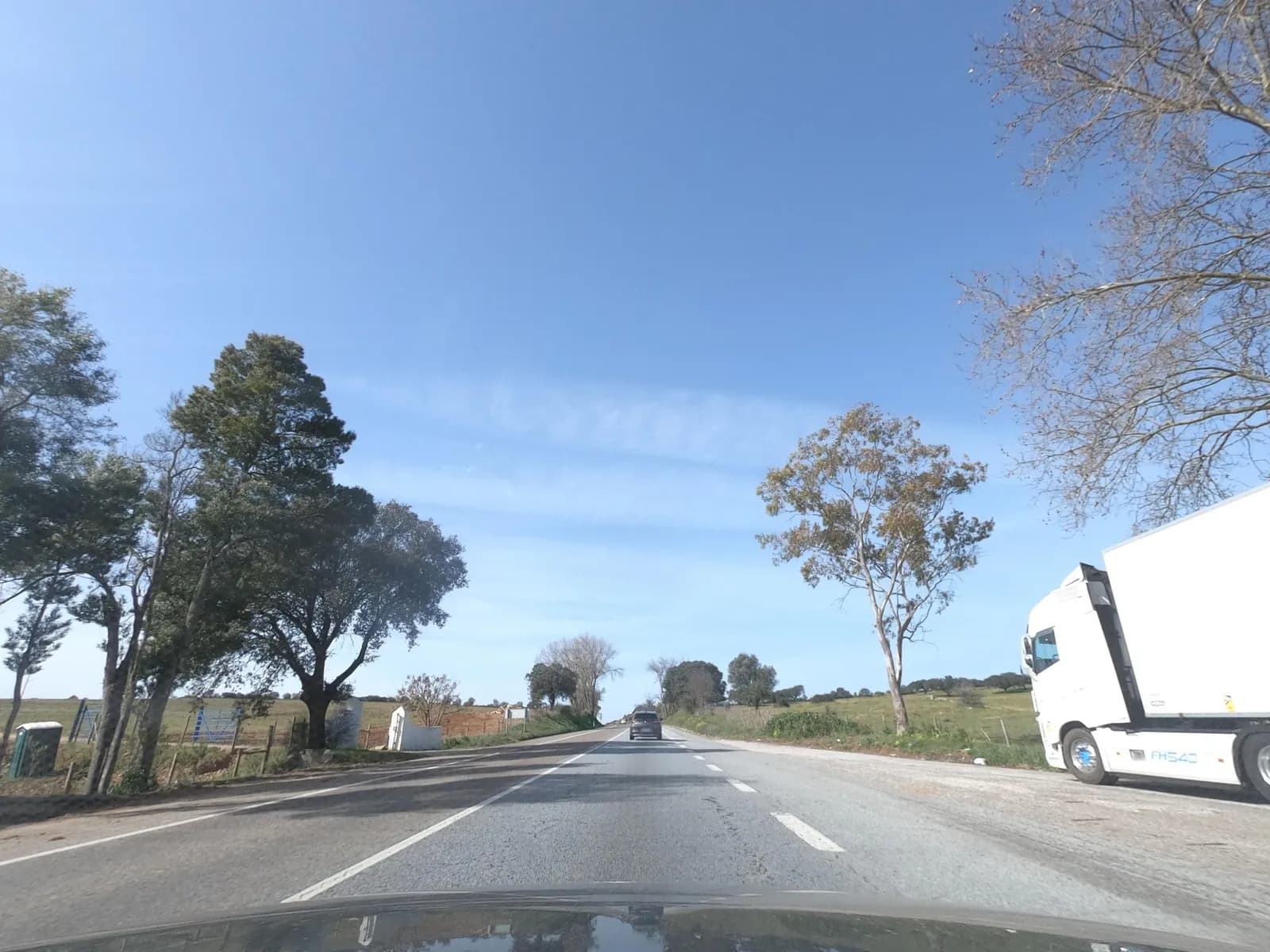 Aparcamiento gratuito en el noroeste de Olivenza en Olivenza (Badajoz)