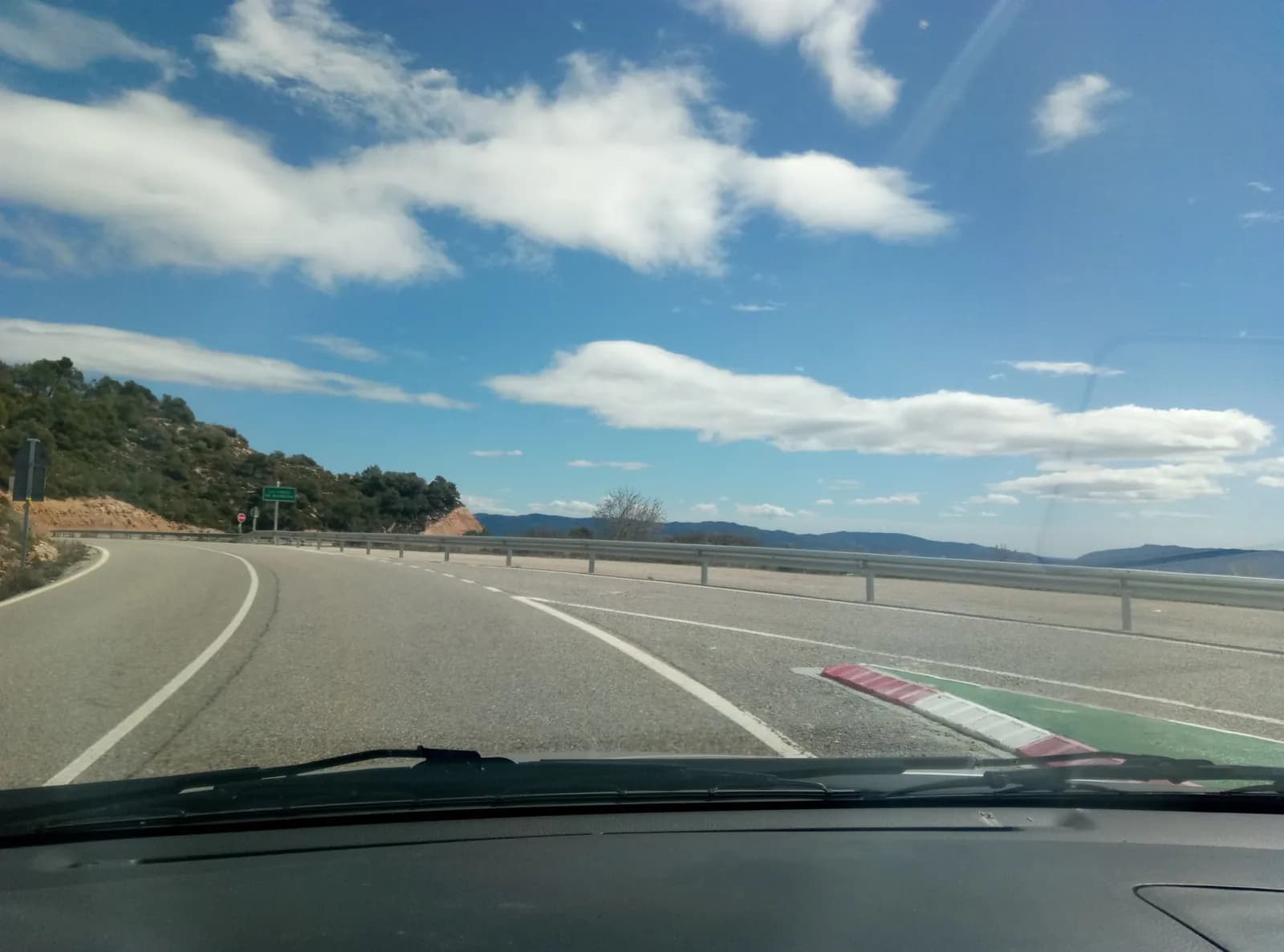 Aparcamiento gratuito en el noroeste de Solivella en Solivella (Tarragona)