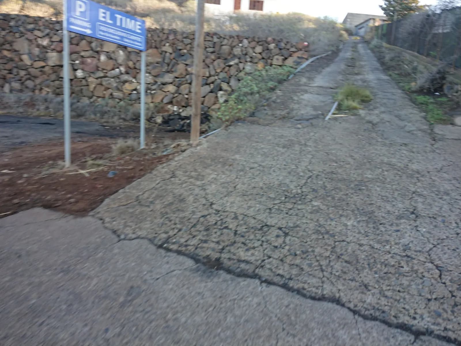 Aparcamiento gratuito en el noroeste de Tazacorte en Tazacorte (Santa Cruz de Tenerife)