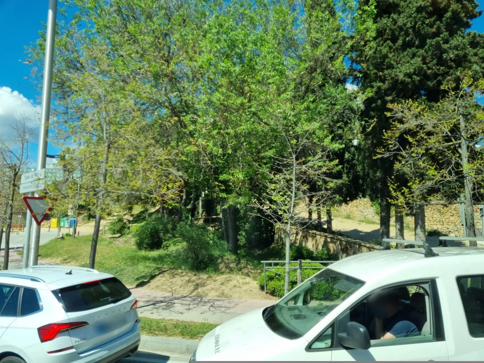 Aparcamiento gratuito en el norte de Lloret de Mar en Lloret de Mar (Girona)