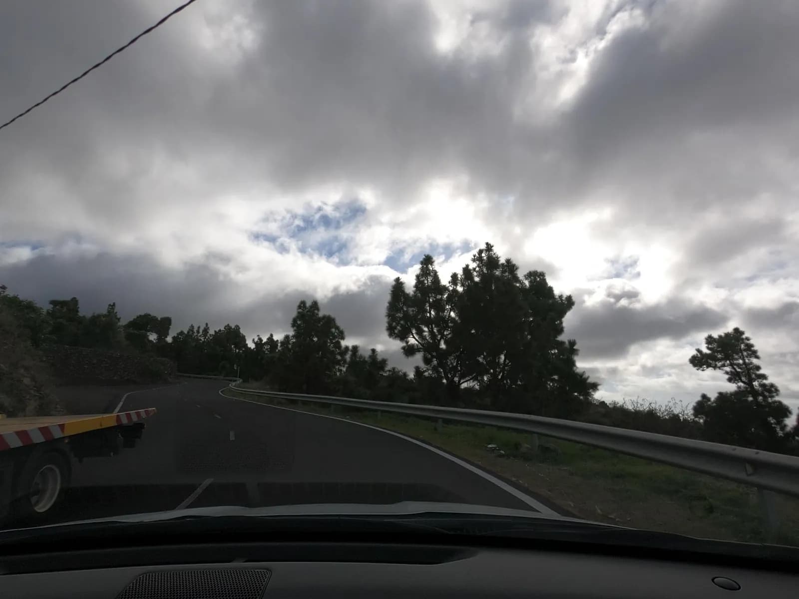 Aparcamiento gratuito en el norte de Puntagorda en Puntagorda (Santa Cruz de Tenerife)