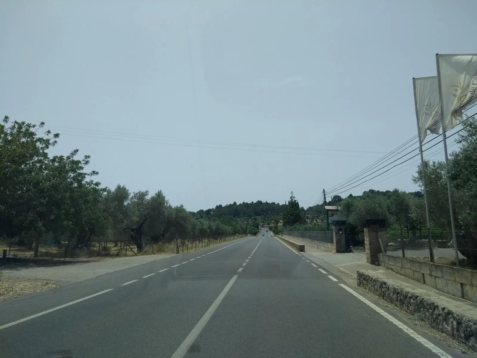Aparcamiento gratuito en el norte de Selva en Selva (Illes Balears)