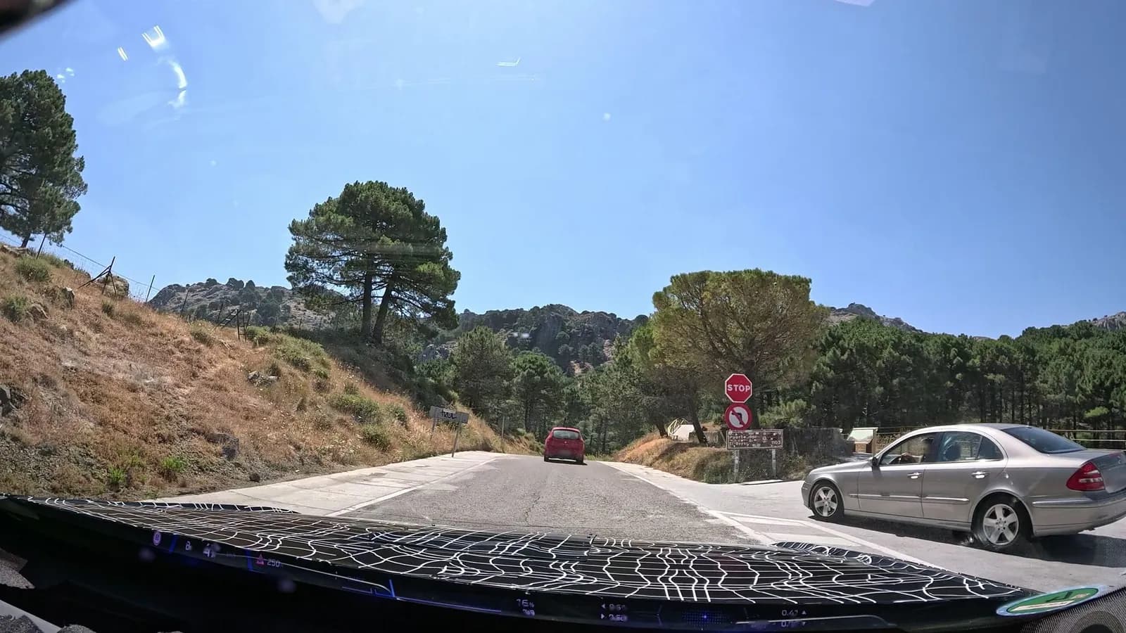 Aparcamiento gratuito en el oeste de Grazalema en Grazalema (Cádiz)
