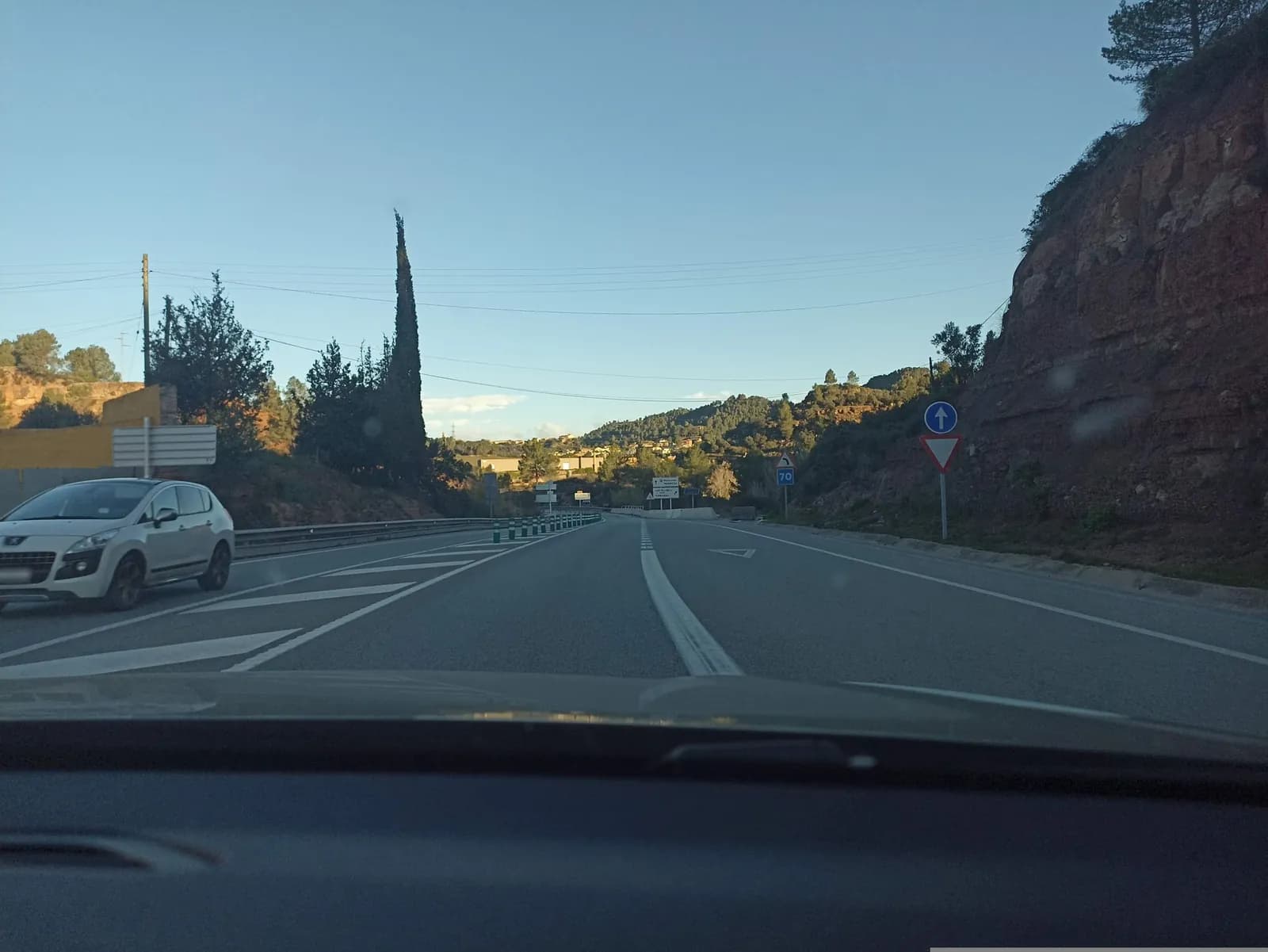 Aparcamiento gratuito en el sur de Castellbell i el Vilar en Castellbell i el Vilar (Barcelona)