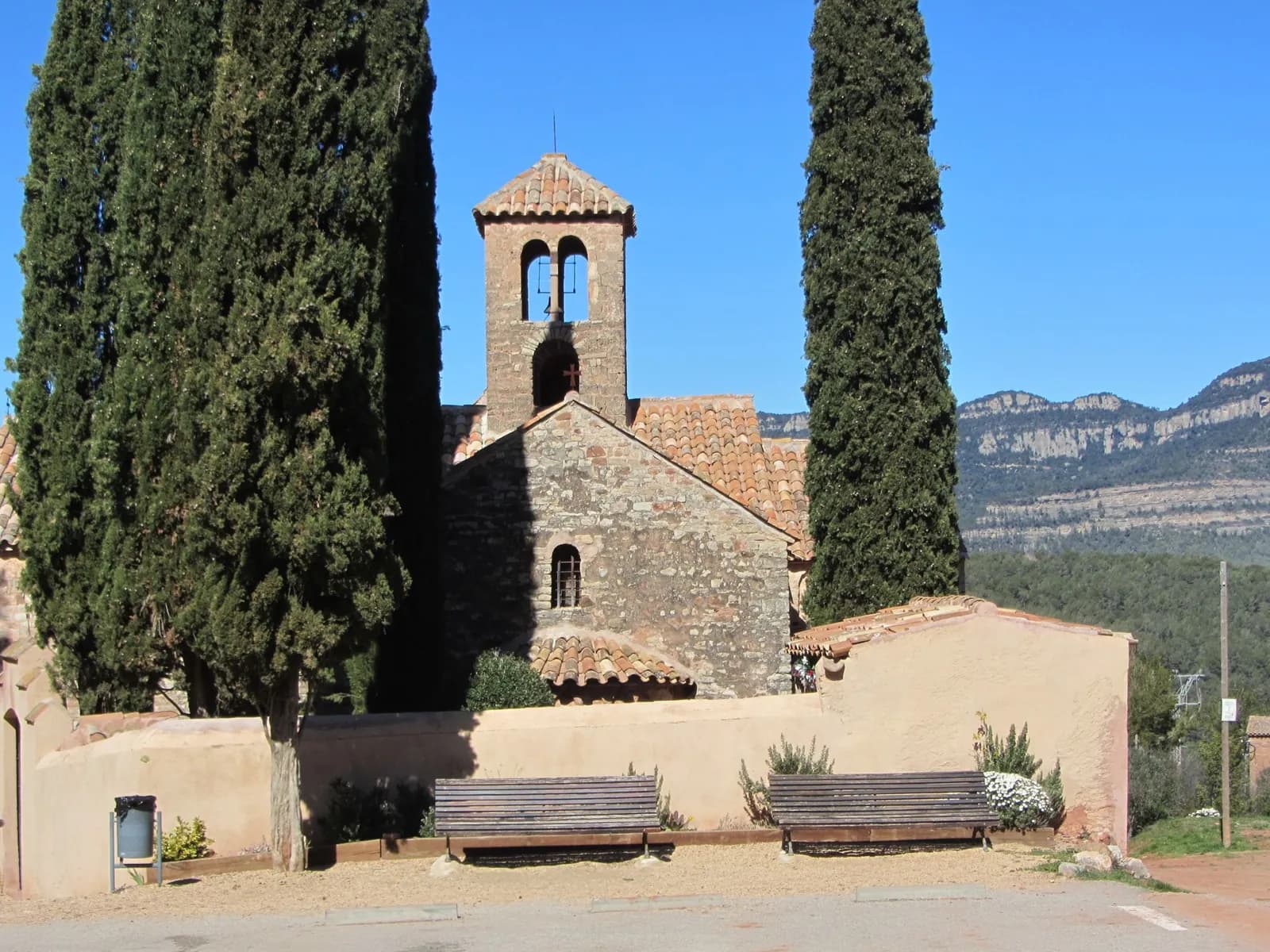 Aparcamiento gratuito en el sur de Gallifa en Gallifa (Barcelona)