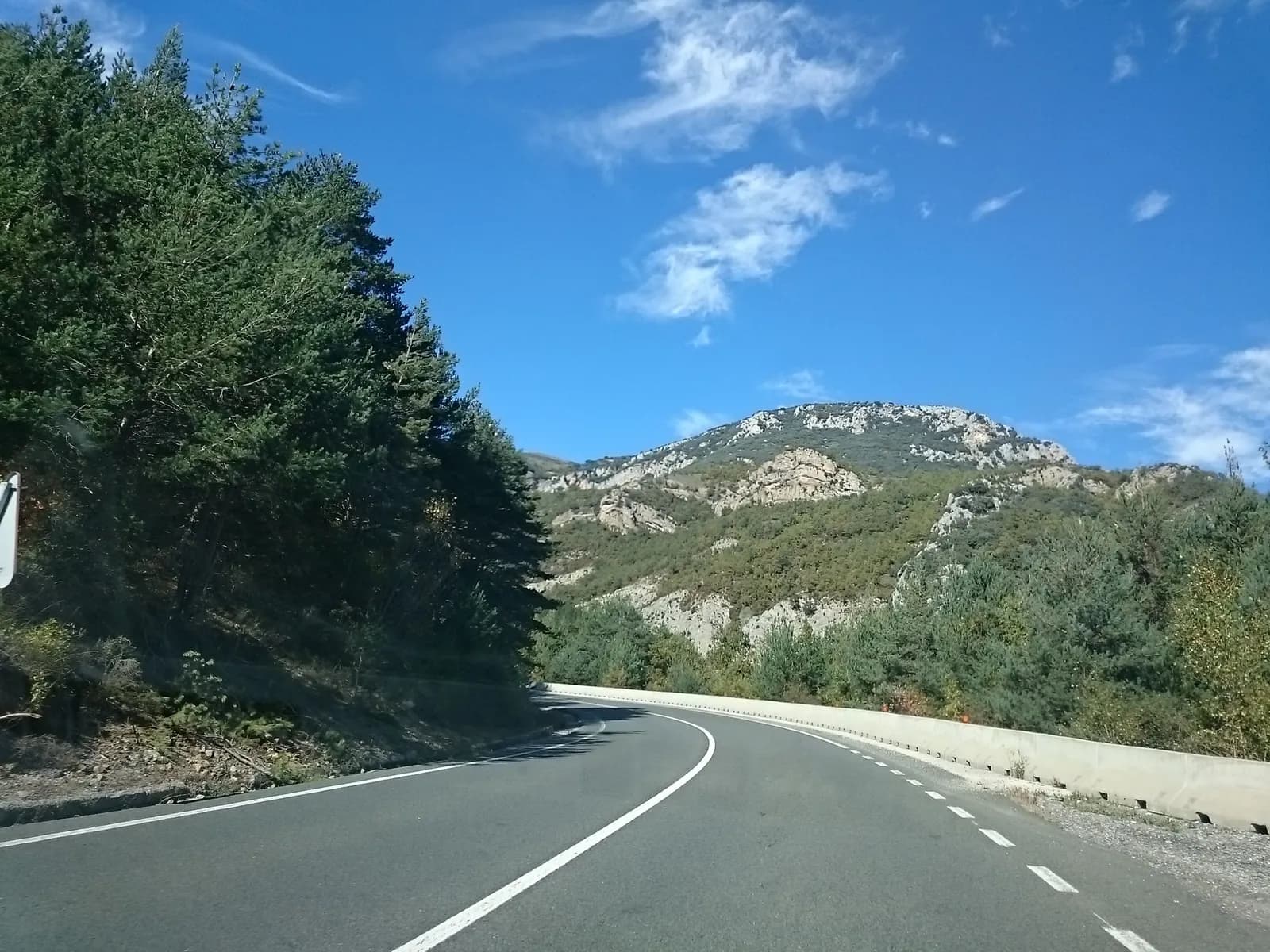 Aparcamiento gratuito en el sur de Pont de Suert (El) en El Pont de Suert (Lleida)