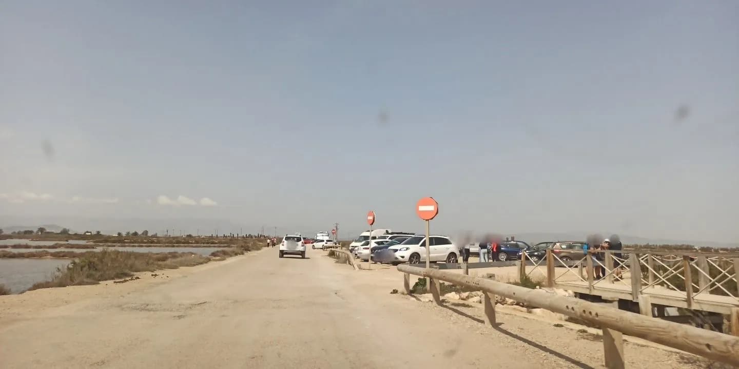 Aparcamiento gratuito en el sur de Sant Jaume d'Enveja en Sant Jaume d'Enveja (Tarragona)