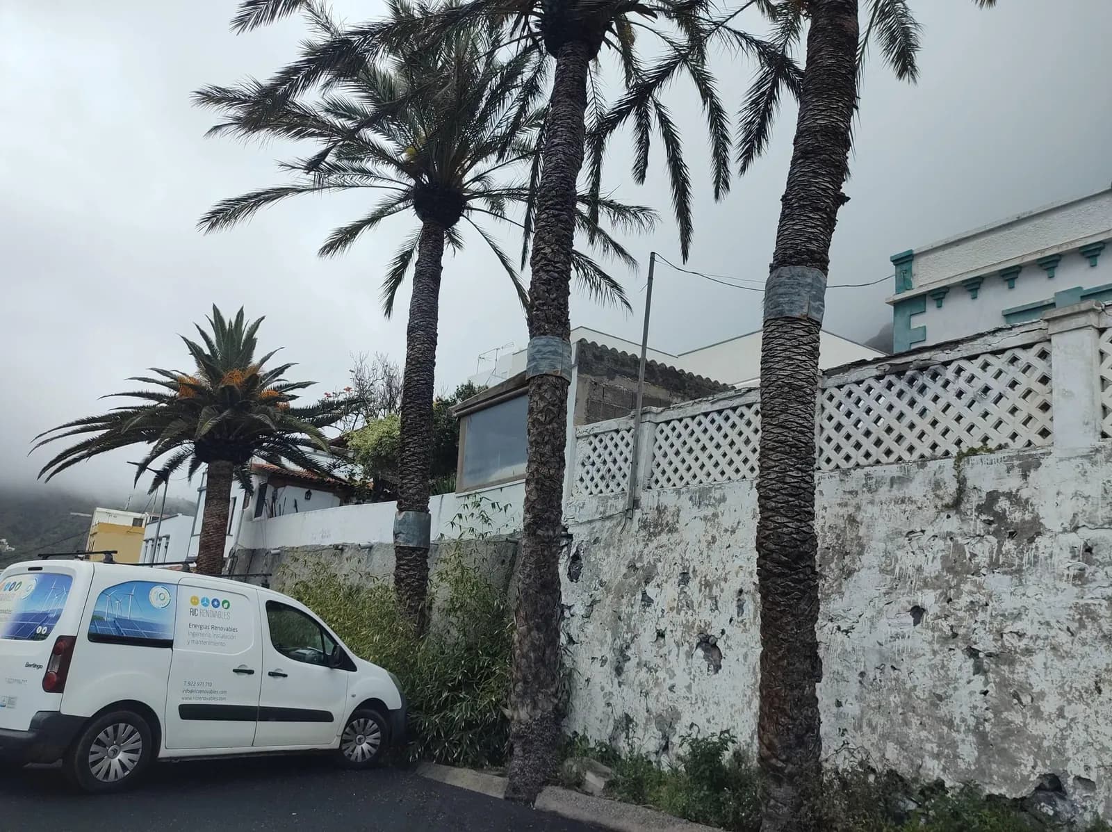 Aparcamiento gratuito en el sureste de Agulo en Agulo (Santa Cruz de Tenerife)