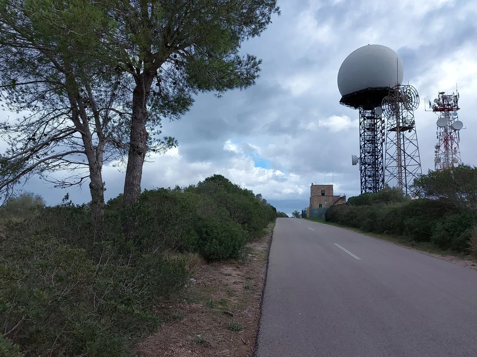 Aparcamiento gratuito en el sureste de Algaida en Algaida (Illes Balears)