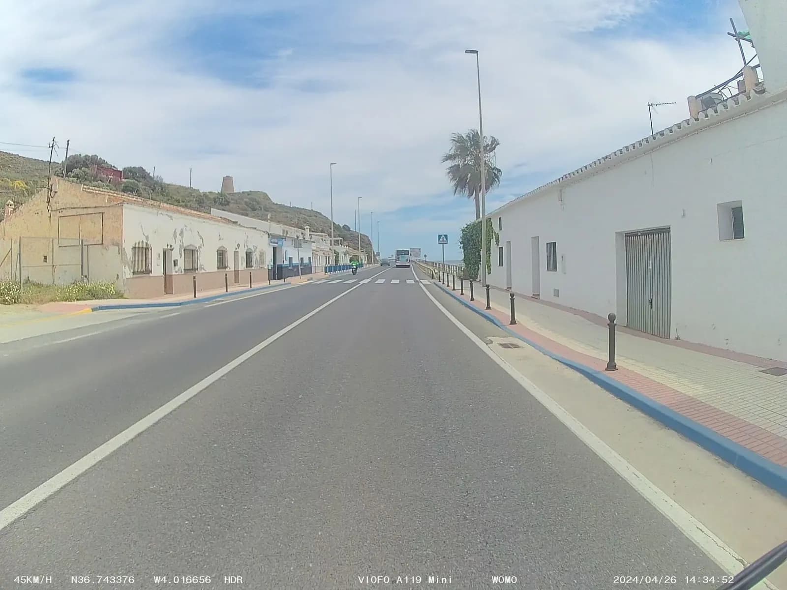 Aparcamiento gratuito en el sureste de Algarrobo en Algarrobo (Málaga)