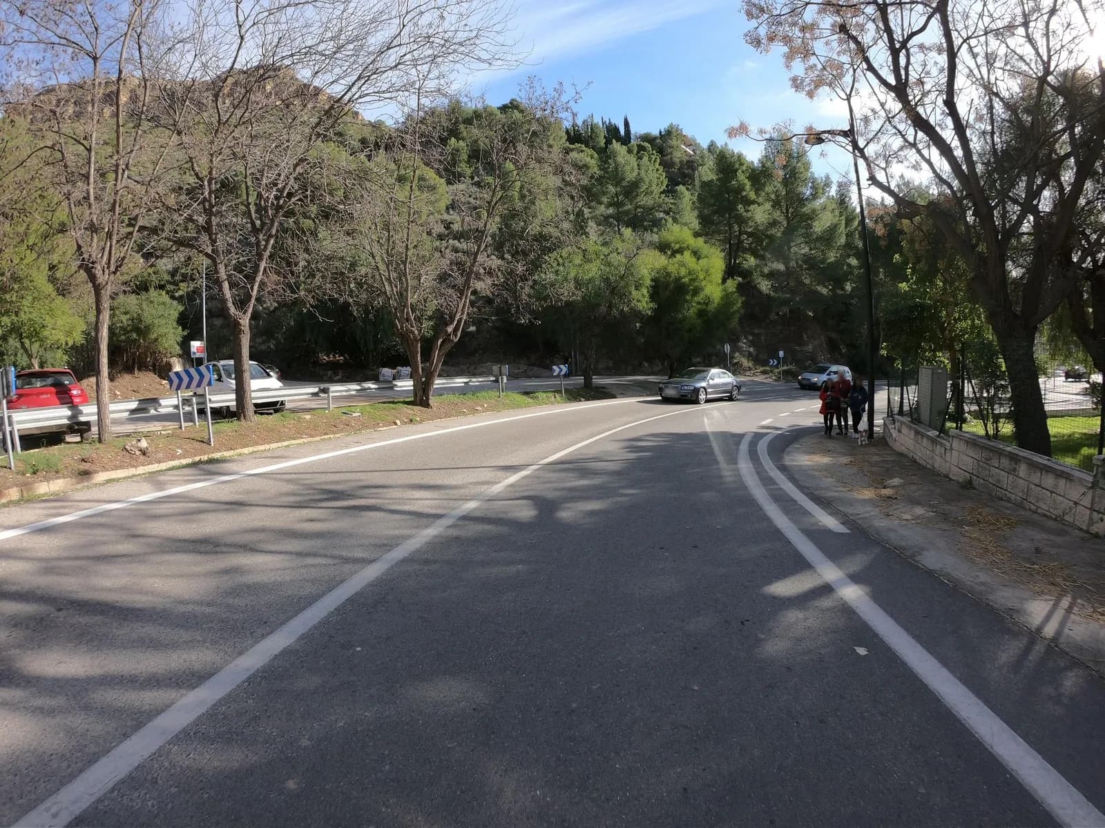 Aparcamiento gratuito en el sureste de Chulilla en Chulilla (Valencia)