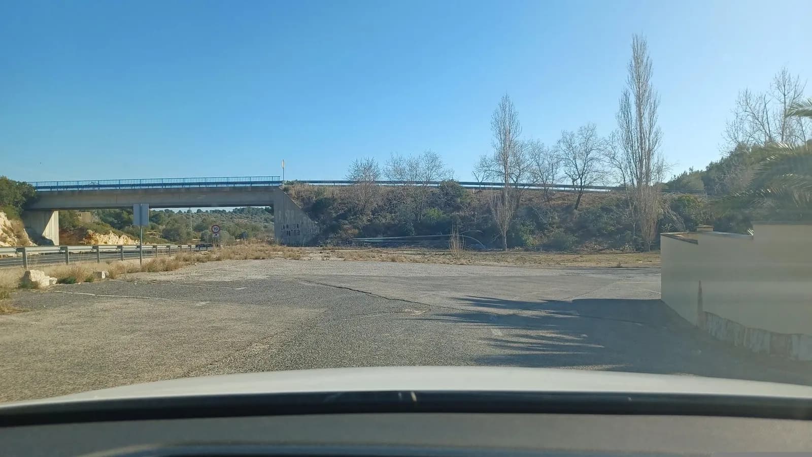 Aparcamiento gratuito en el sureste de Perelló (El) en El Perelló (Tarragona)
