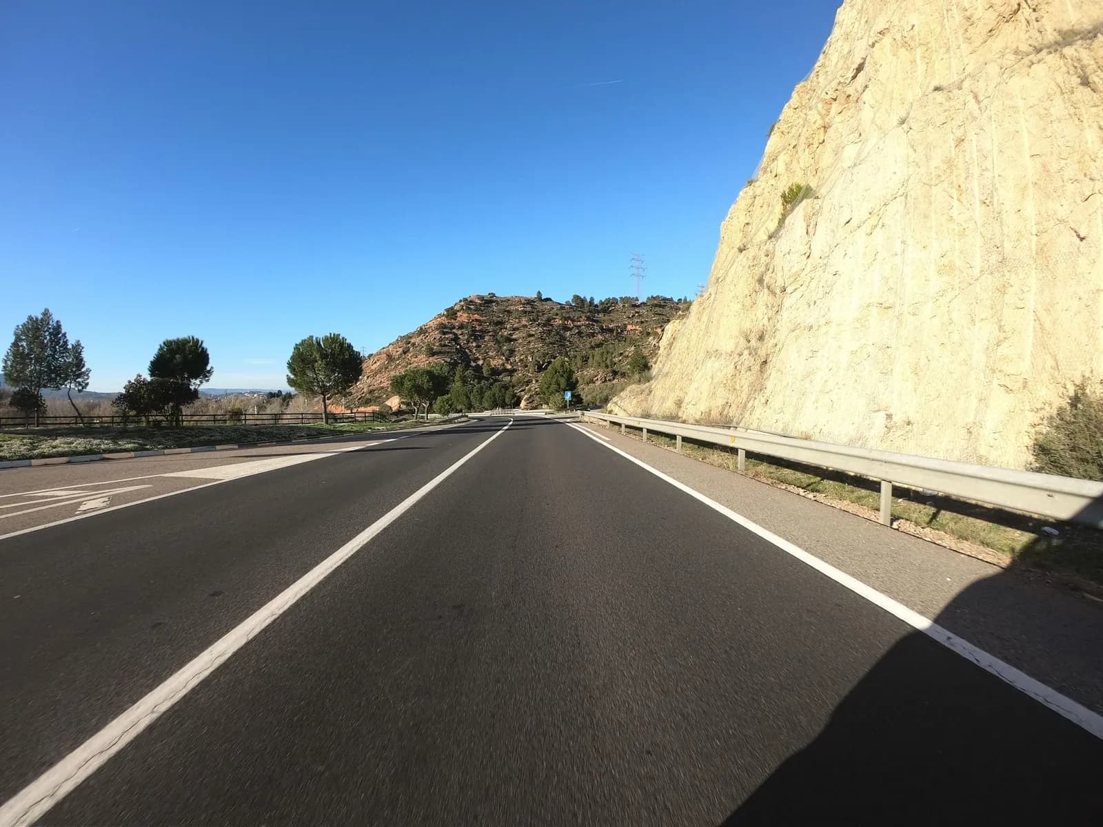 Aparcamiento gratuito en el sureste de Vinebre en Vinebre (Tarragona)
