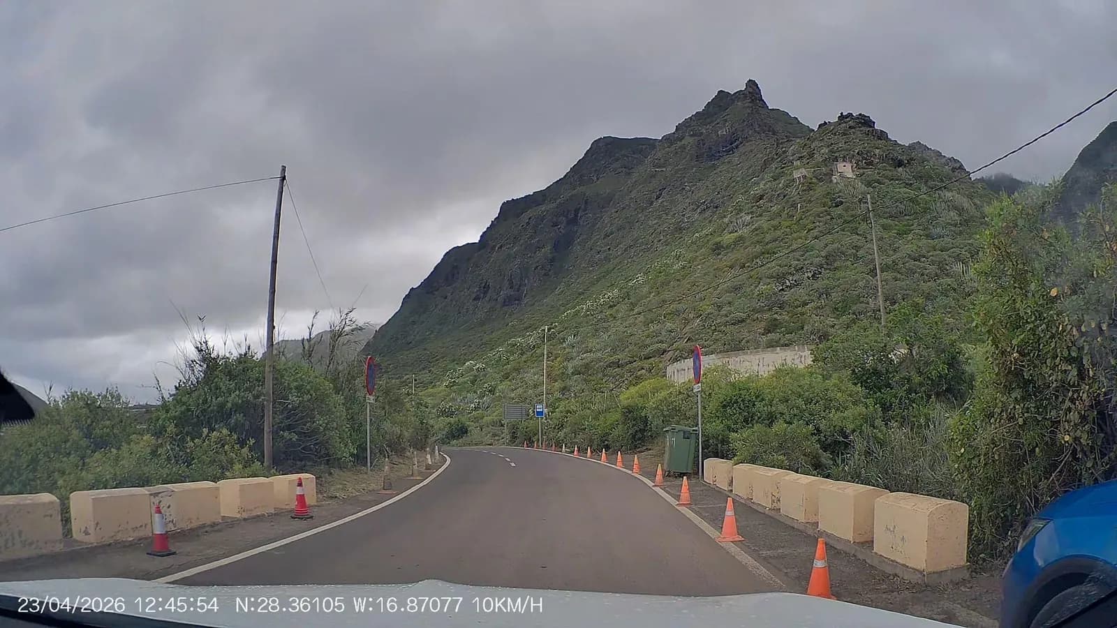 Aparcamiento gratuito en el suroeste de Buenavista del Norte en Buenavista del Norte (Santa Cruz de Tenerife)