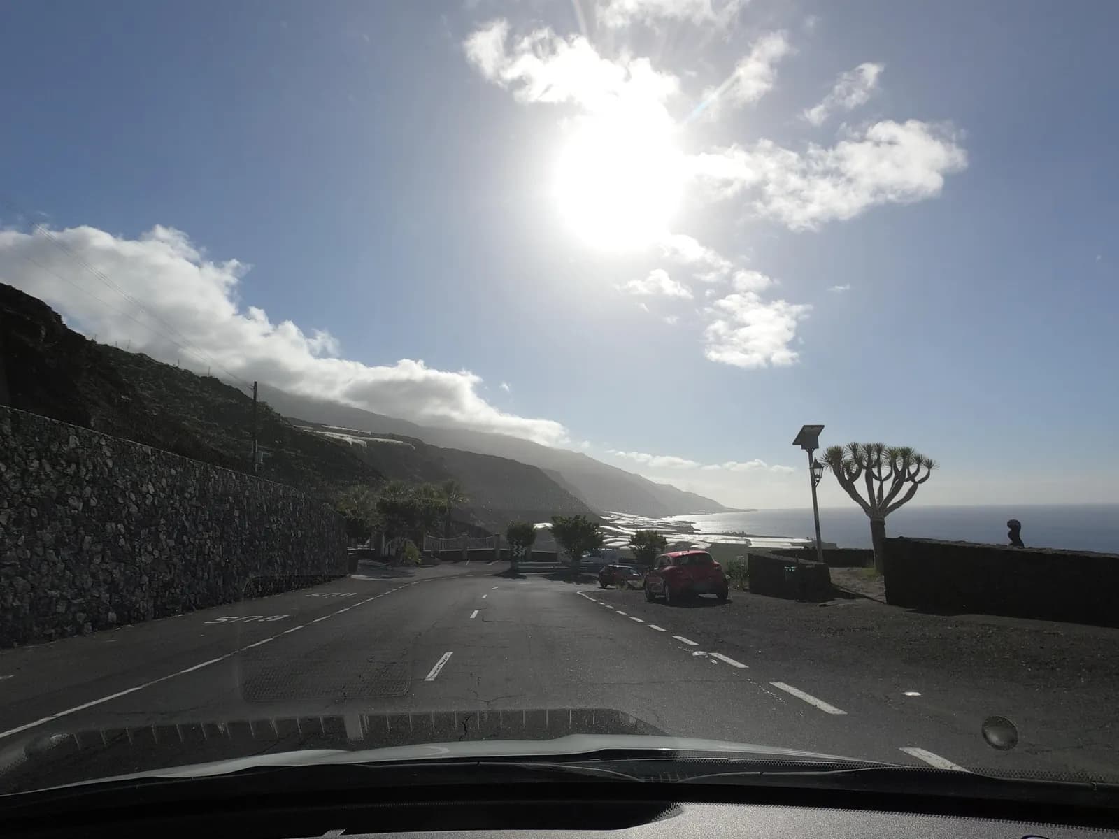 Aparcamiento gratuito en Hoyo del Verdugo en Tazacorte (Santa Cruz de Tenerife)