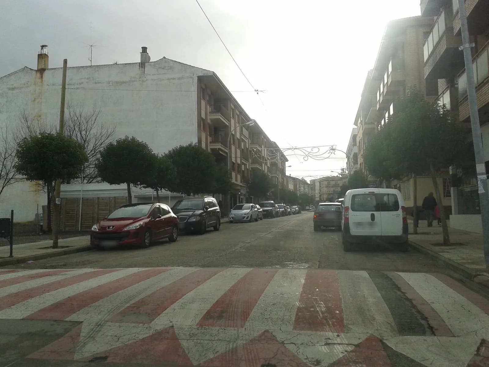Aparcamiento gratuito en Pasaje Fernando el Católico en Calamocha (Teruel)