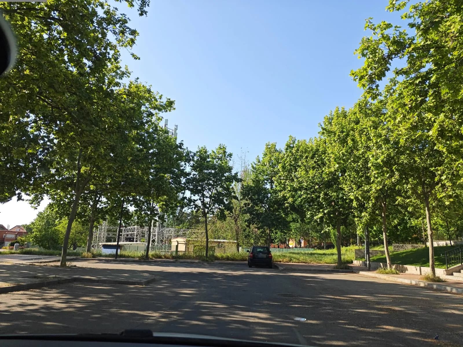 Aparcamiento gratuito en Paseo de Juan José Rosón en Getafe (Madrid)