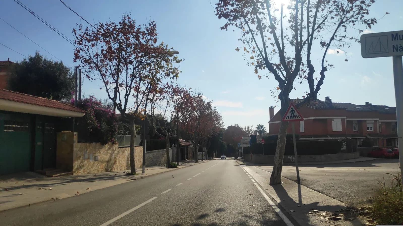 Aparcamiento gratuito en Passatge de Riquers en El Masnou (Barcelona)
