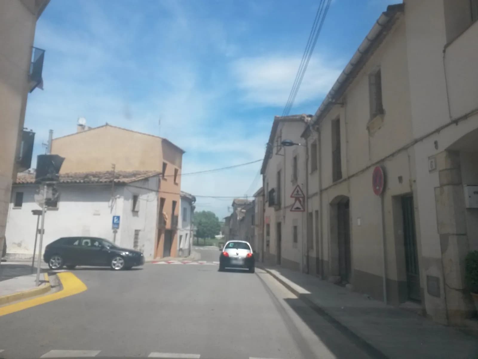 Aparcamiento gratuito en Passatge dels Horts en Fornells de la Selva (Girona)