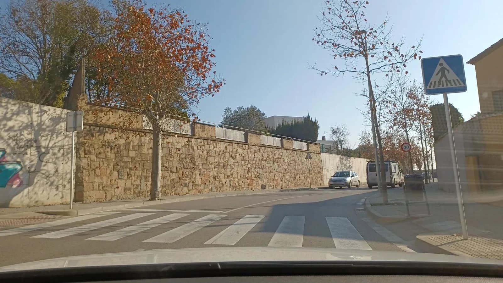 Aparcamiento gratuito en Passatge Petit en L'Ametlla del Vallès (Barcelona)