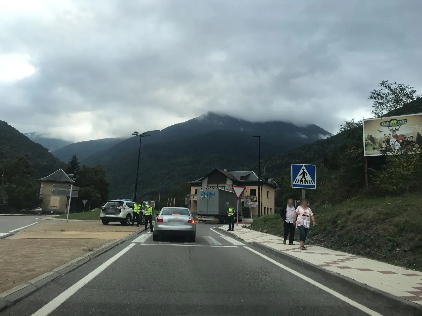 Aparcamiento gratuito en Passeg Grauèr d'Eduard Aunós en Bossòst (Lleida)