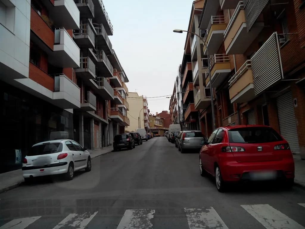 Aparcamiento gratuito en Passeig de la Rasa dels Molins en Berga (Barcelona)