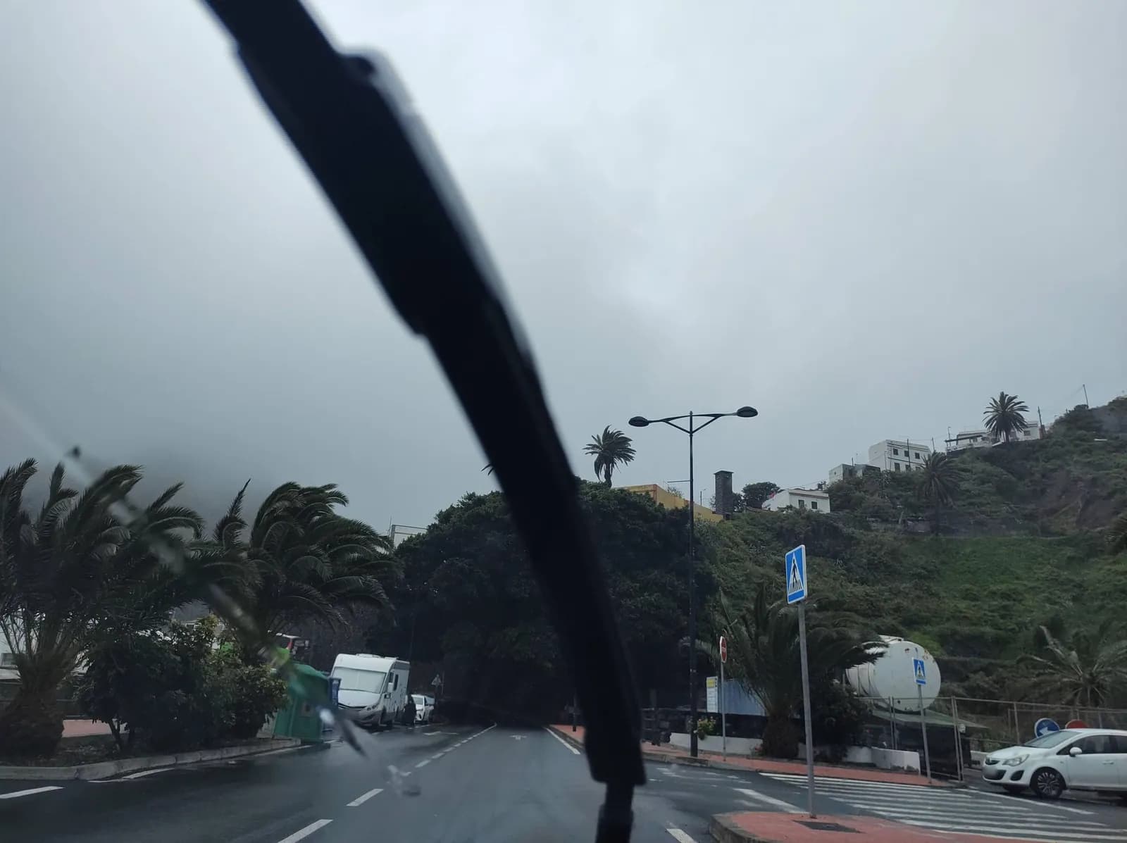 Aparcamiento gratuito en PEG Los Telares en Hermigua (Santa Cruz de Tenerife)