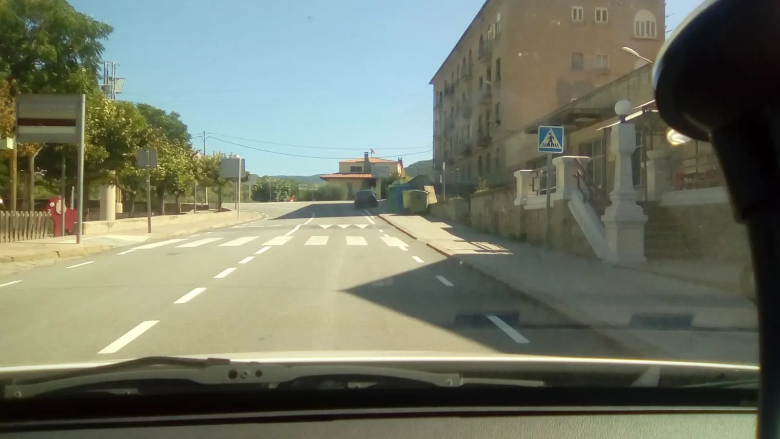 Aparcamiento gratuito en Plaça de Lluís Companys en Castellbell i el Vilar (Barcelona)