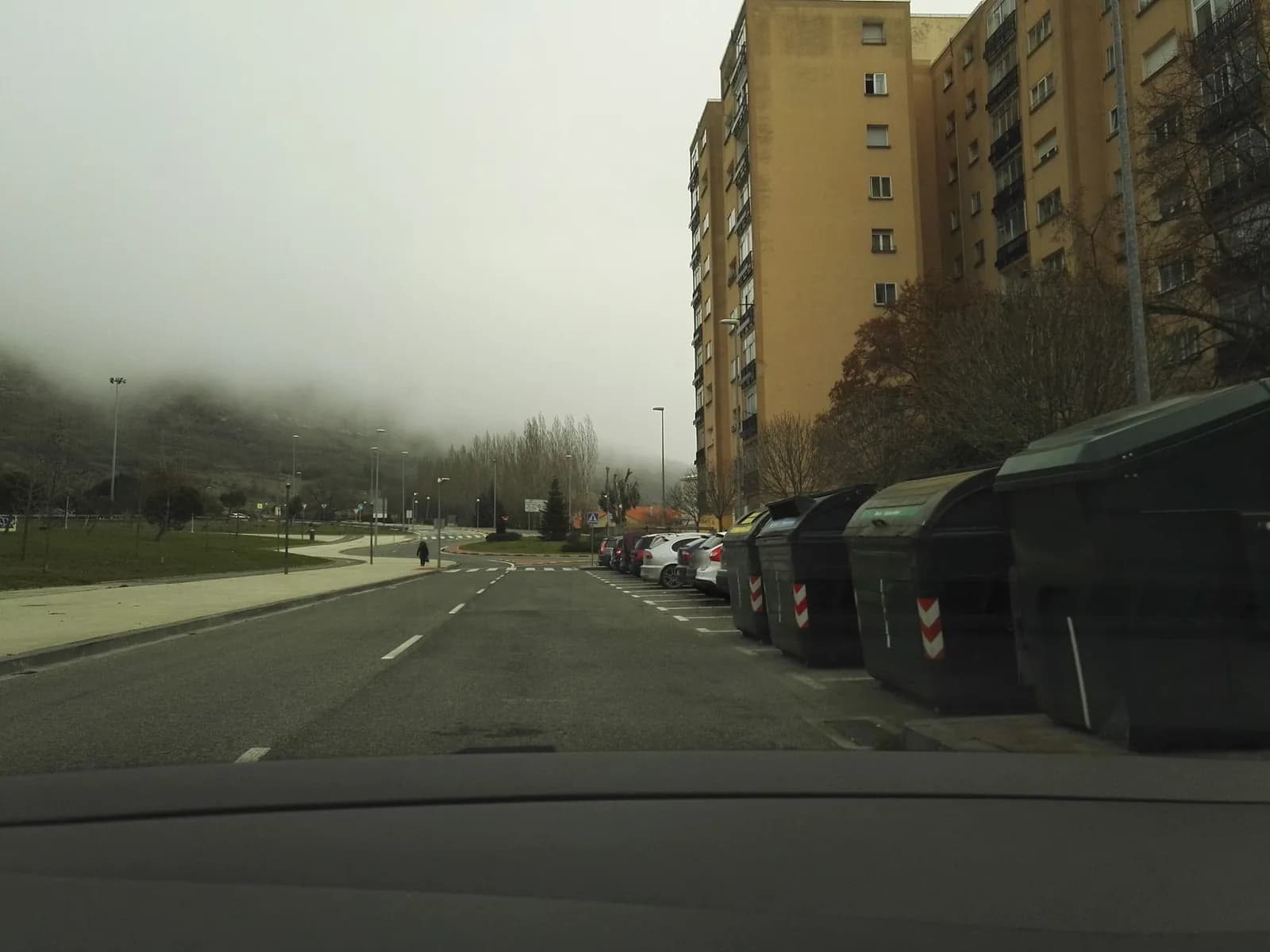 Aparcamiento gratuito en Plaza Almiradío de Navascués en Ansoáin (Navarra)