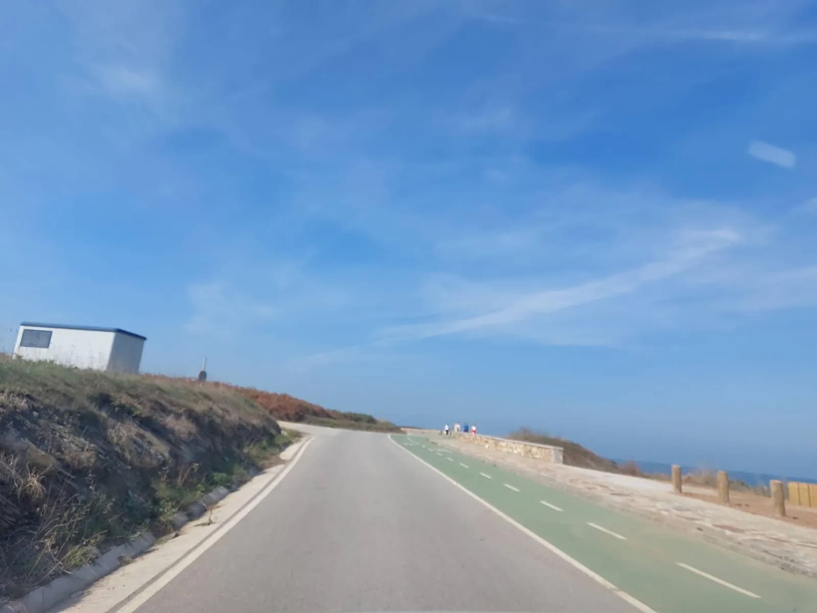 Aparcamiento gratuito en Ponte do Faro en Ribadeo (Lugo)