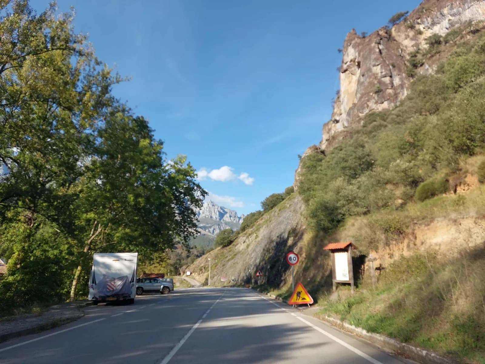 Aparcamiento gratuito en Potes-Fuente Dé en Camaleño (Cantabria)