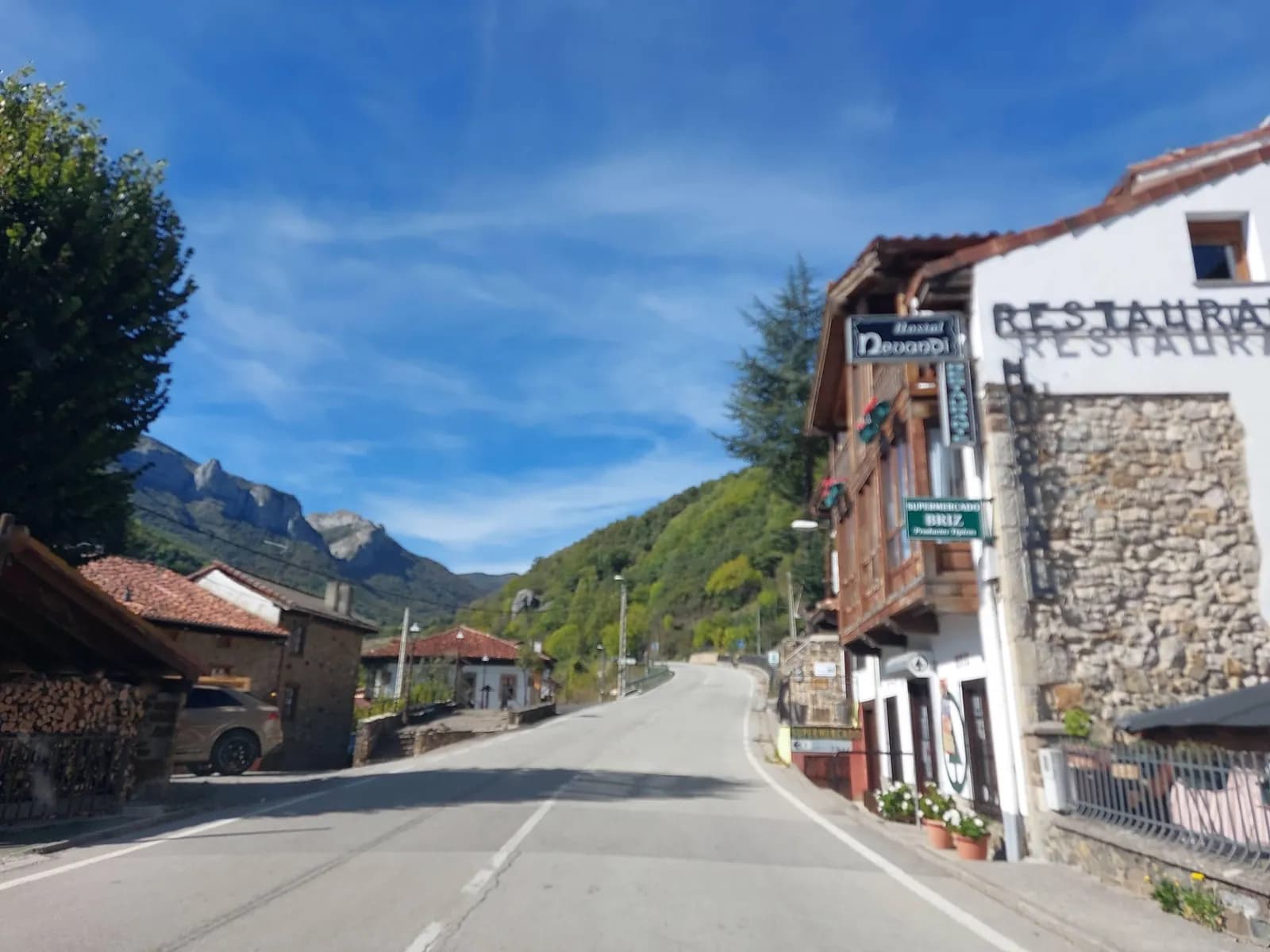 Aparcamiento gratuito en Potes-Fuente Dé en Camaleño (Cantabria)