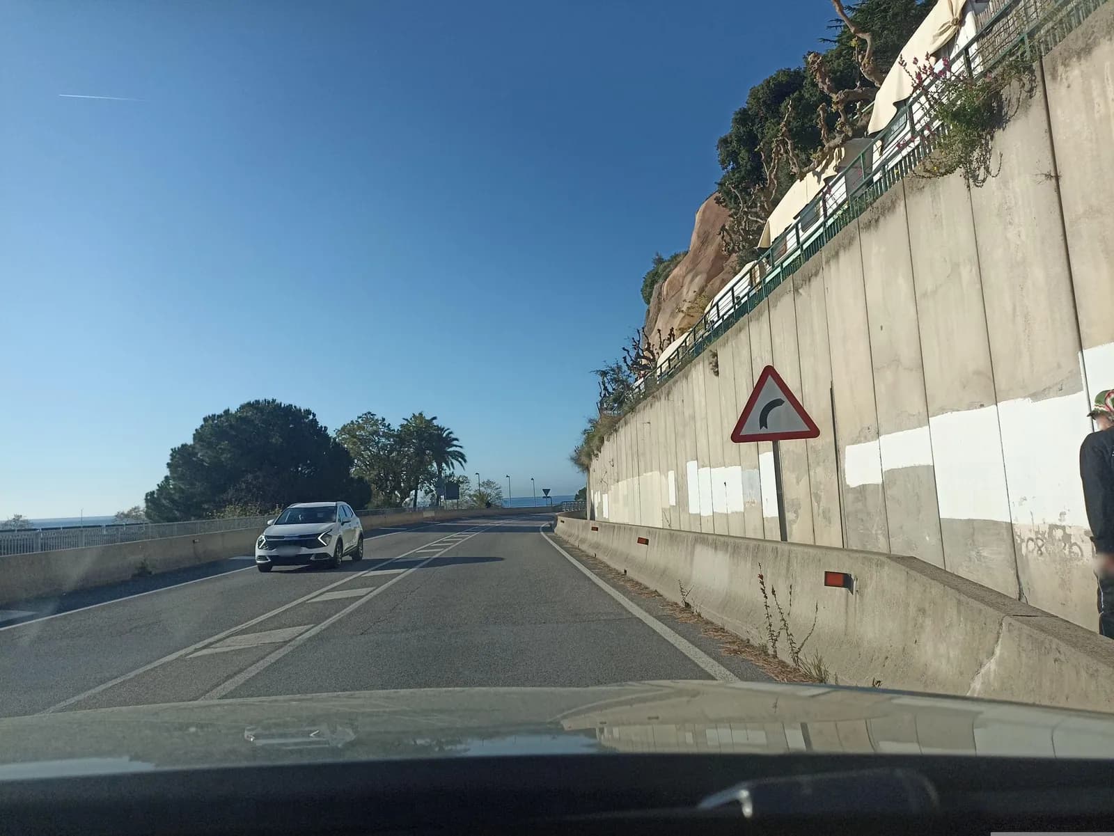 Aparcamiento gratuito en Riera de Valldenguli en Calella (Barcelona)
