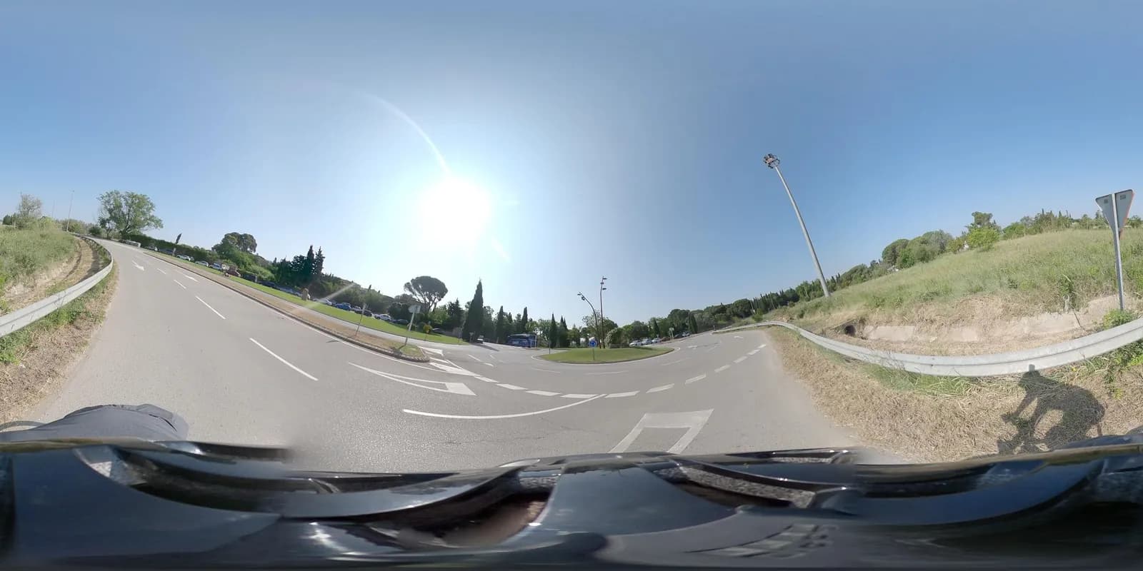 Aparcamiento gratuito en Ronda de Sant Pere Pescador en L'Escala (Girona)
