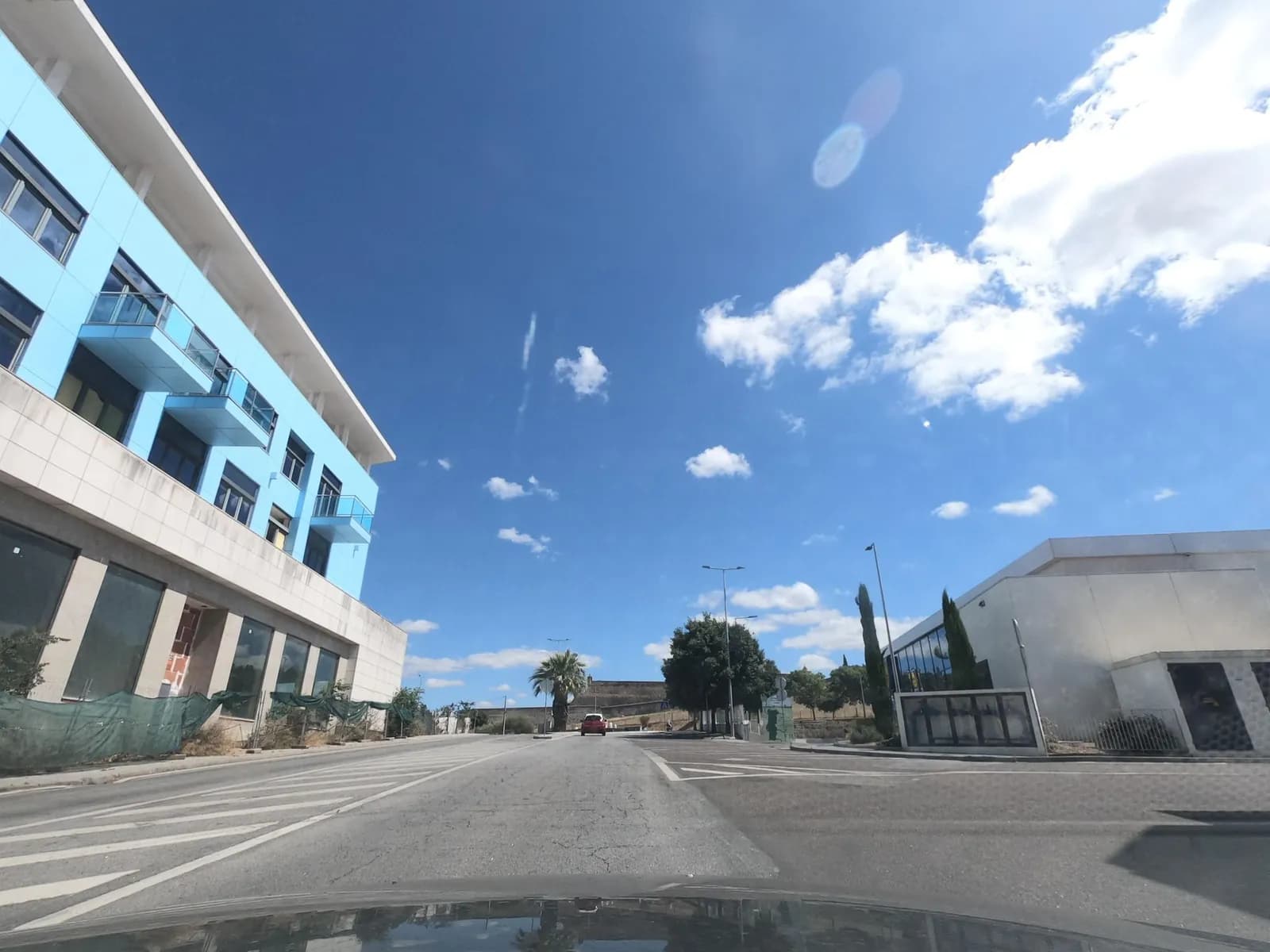 Aparcamiento gratuito en Rossio do Meio en Badajoz