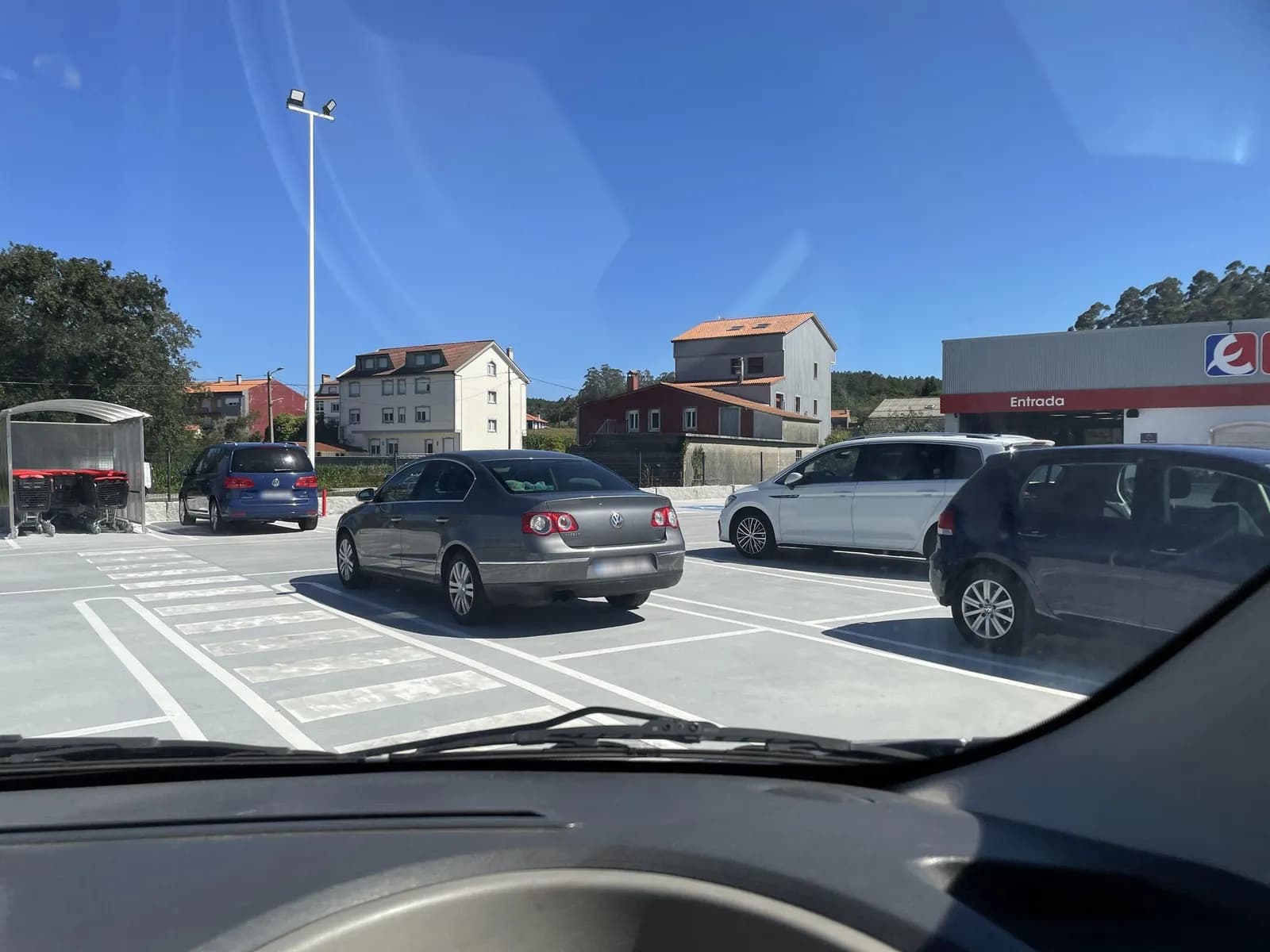 Aparcamiento gratuito en Rúa da Braña en Vimianzo (A Coruña)