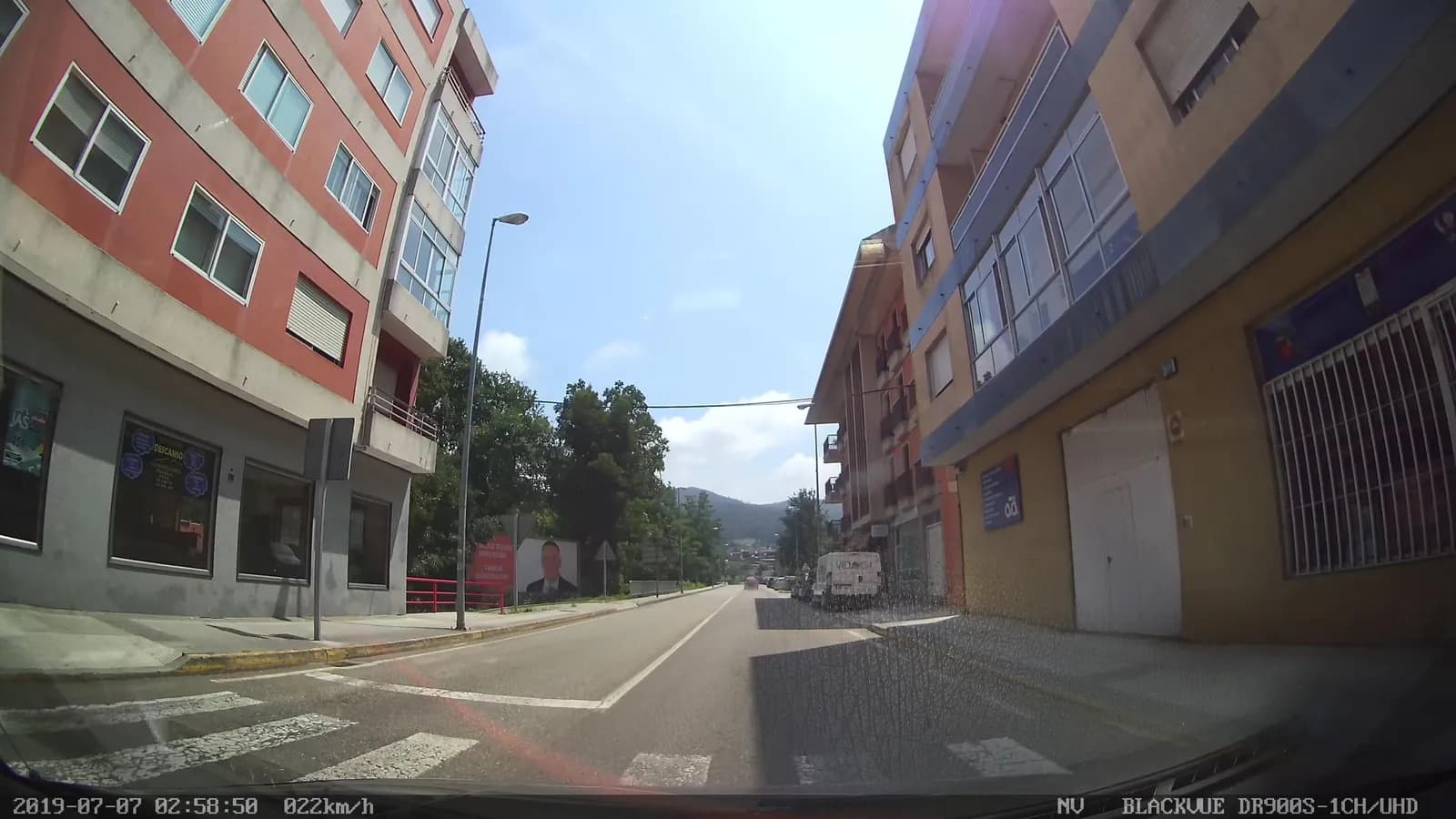 Aparcamiento gratuito en Rúa de Rosalía de Castro en Gondomar (Pontevedra)