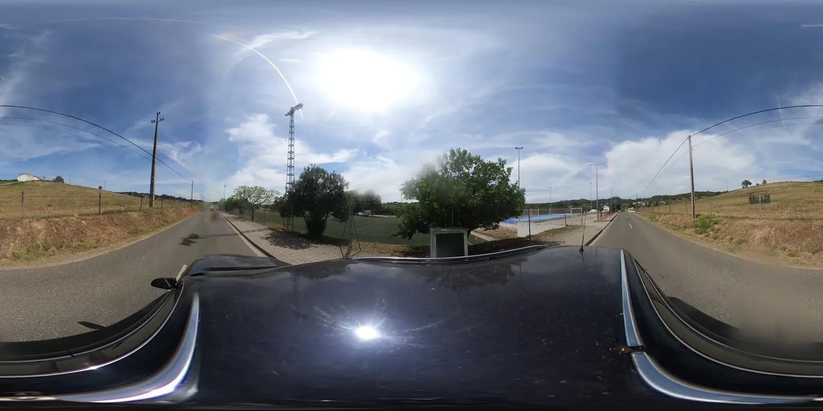 Aparcamiento gratuito en Rua Doutor Jorge Sampaio en La Codosera (Badajoz)