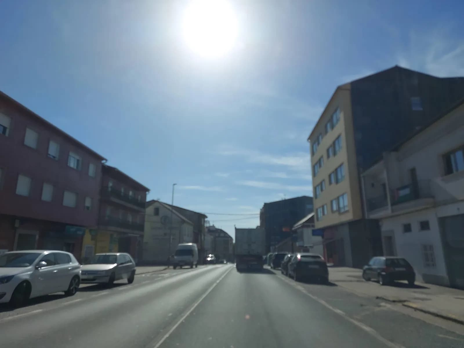Aparcamiento gratuito en Rúa Fonte Estrei en Ordes (A Coruña)