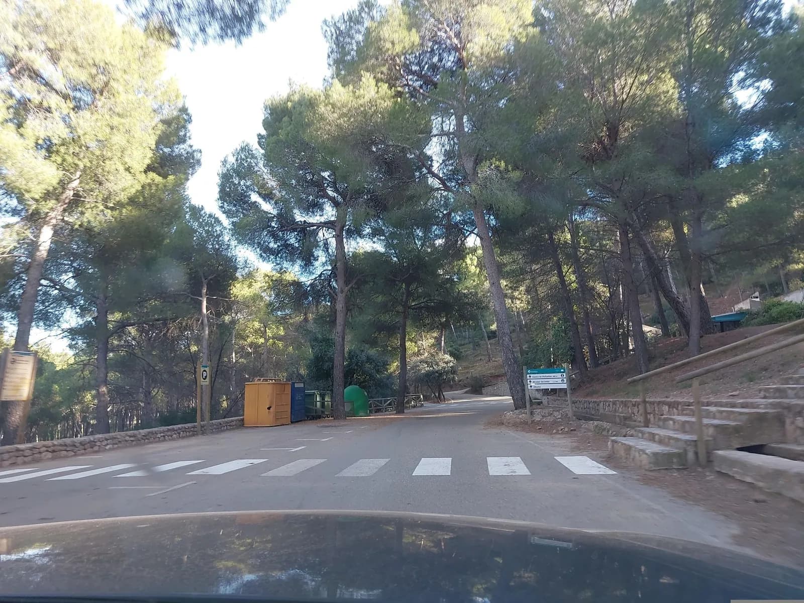 Aparcamiento gratuito en Senda de los Viveros en Aledo (Murcia)