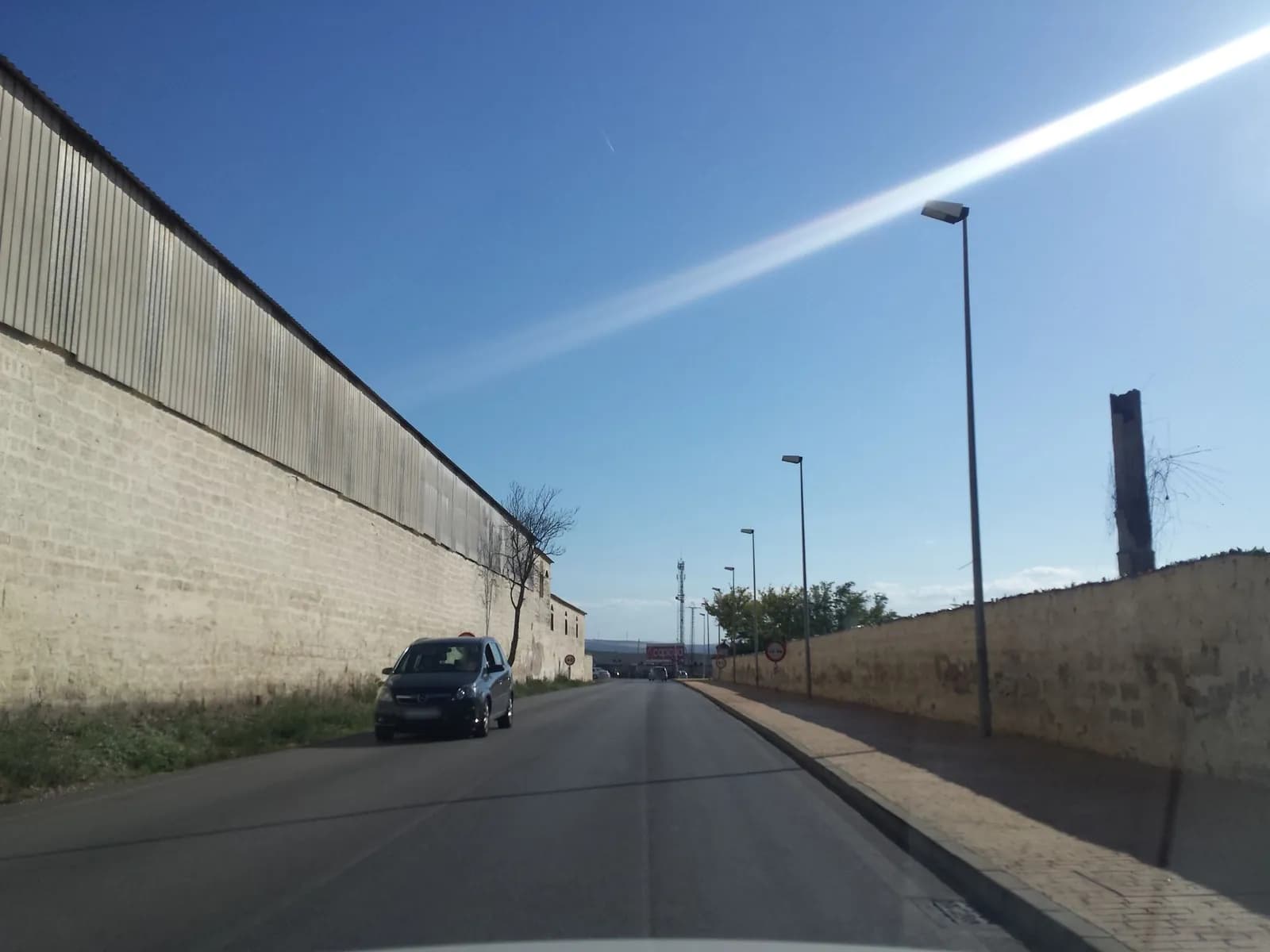 Aparcamiento gratuito en Travesía de la Estación en Osuna (Sevilla)