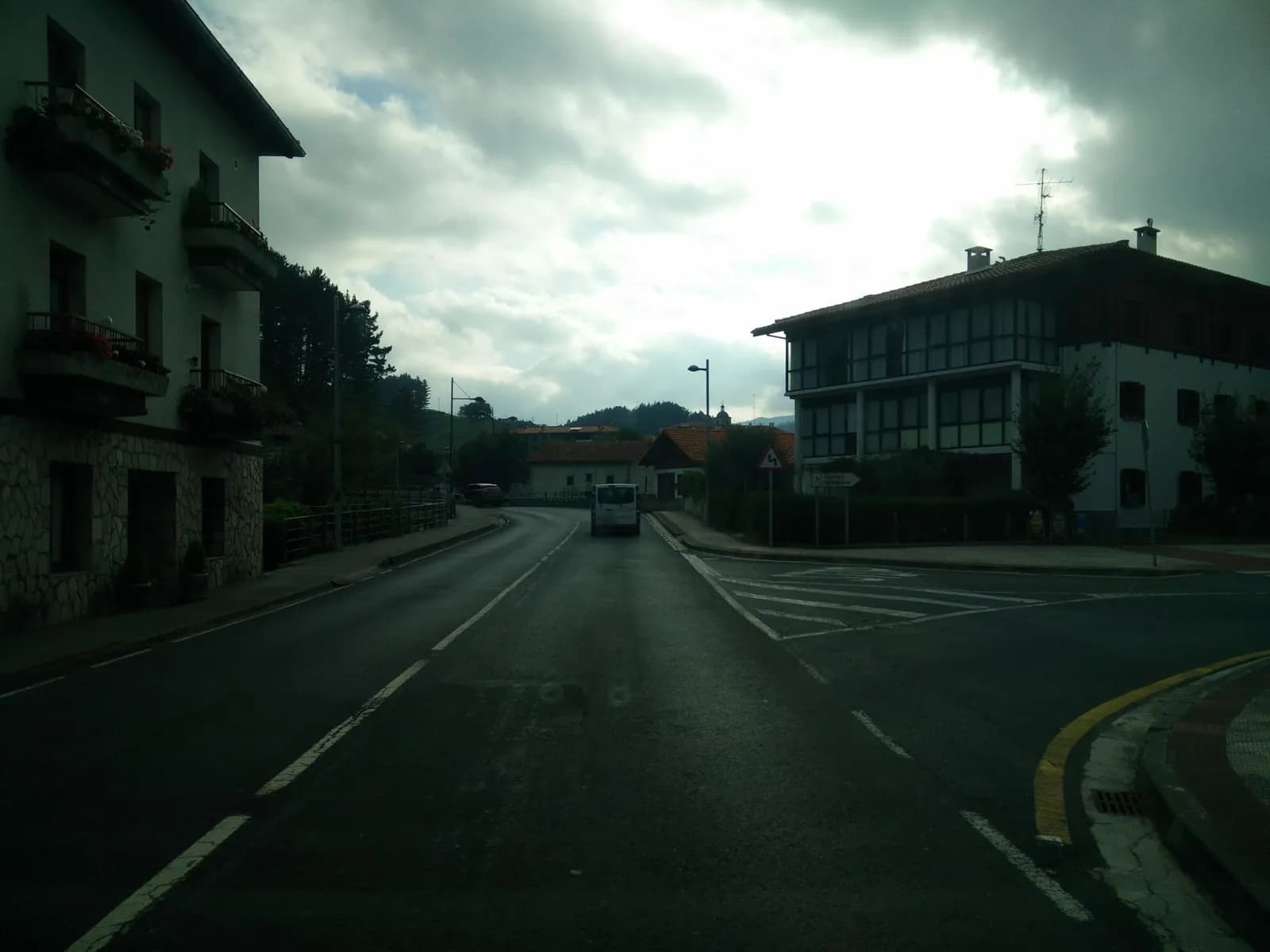 Aparcamiento gratuito en Zubiaurre plaza en Berriatua (Bizkaia)